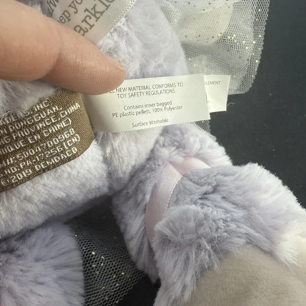 Demdaco Baby Sparkle the Unicorn Plush 14